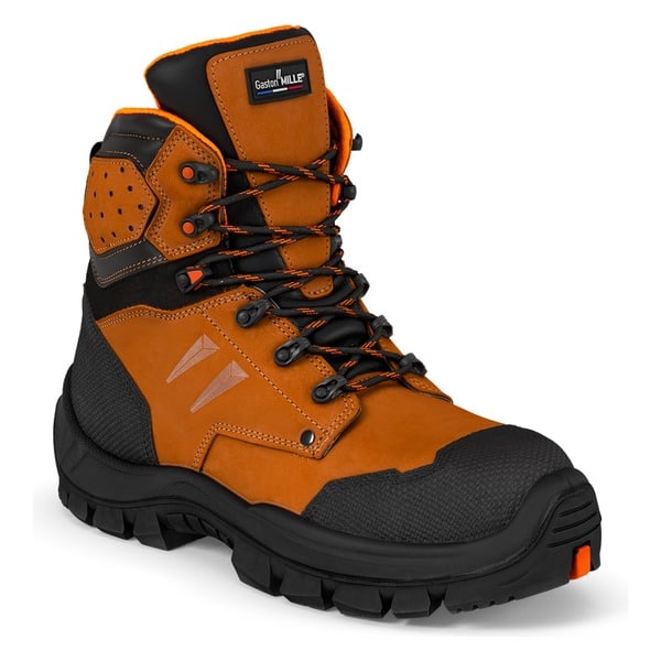 Chaussures de sécurité montantes Scrapper Tech Marron S3L Gaston Mille MARRON-NOIR