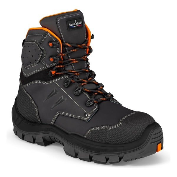 Chaussures de sécurité montantes Scrapper Tech Noir S3L Gaston Mille NOIR