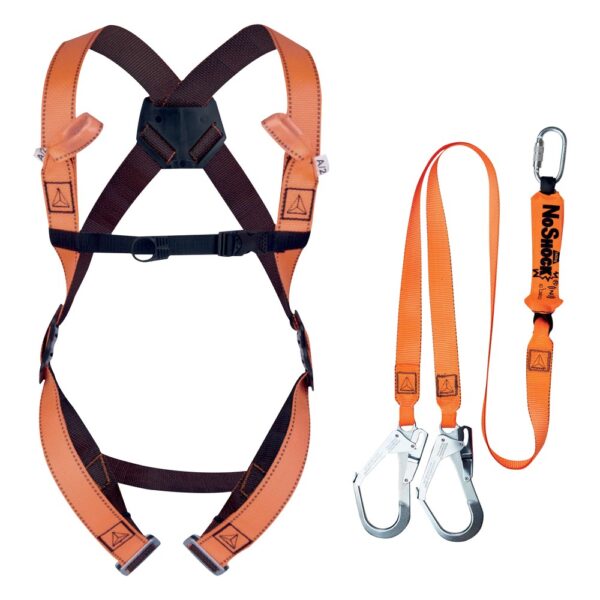 Kit antichute échafaudage longe double ELARA280V2 Delta Plus vue de face