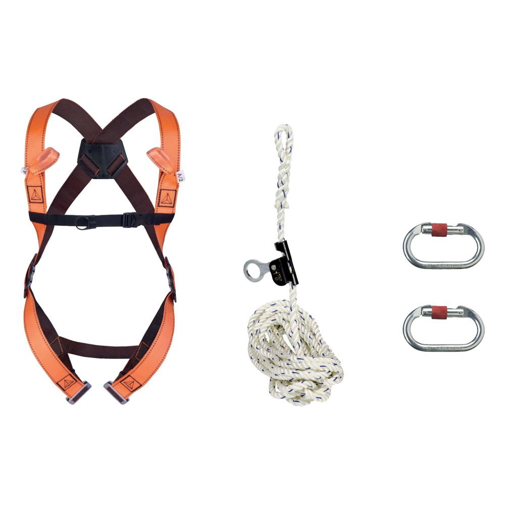 Kit antichute toiture 20 m ELARA170 Delta Plus vue de face