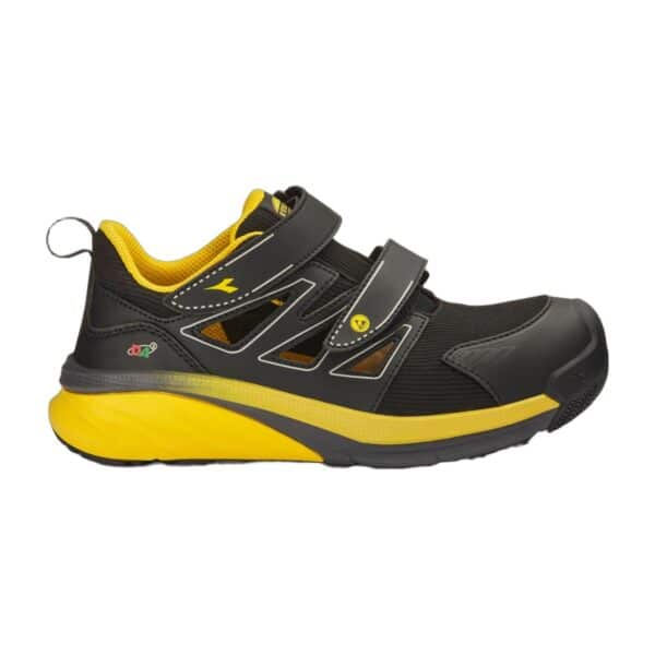 Baskets de sécurité basses Vortex DA2 Sandal S1PS Diadora noir / jaune