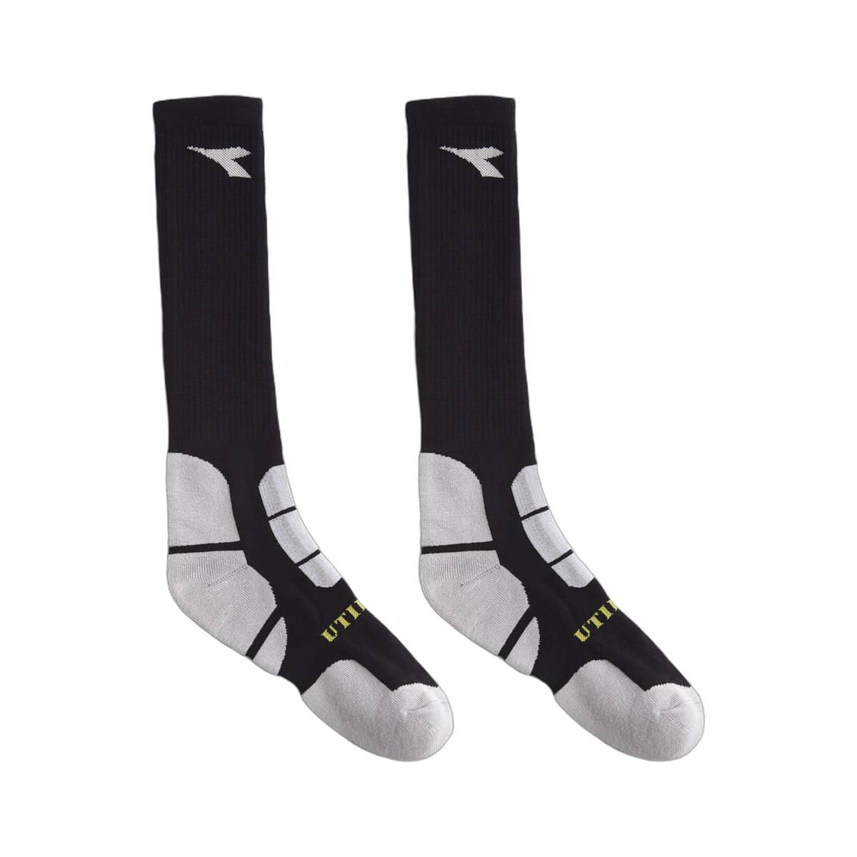 Chaussettes de travail montantes MERINOS WIN Diadora noir / gris