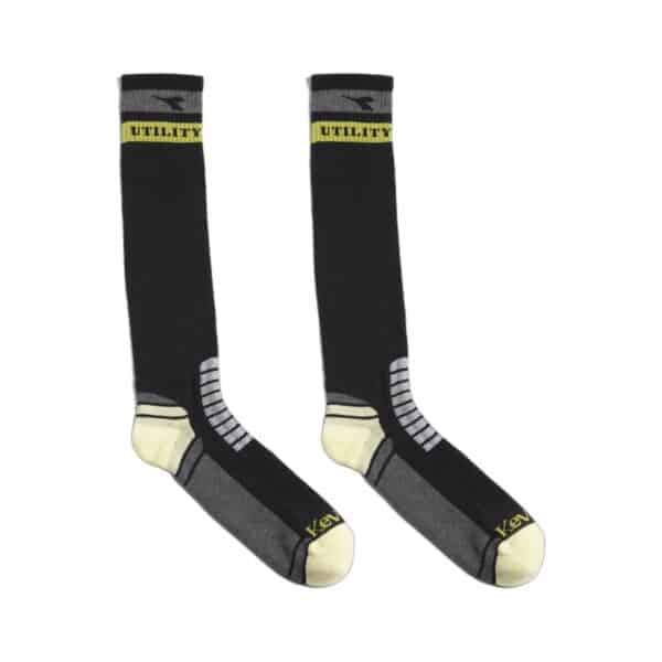 Chaussettes de travail montantes TECHNICAL WIN Diadora noir / gris