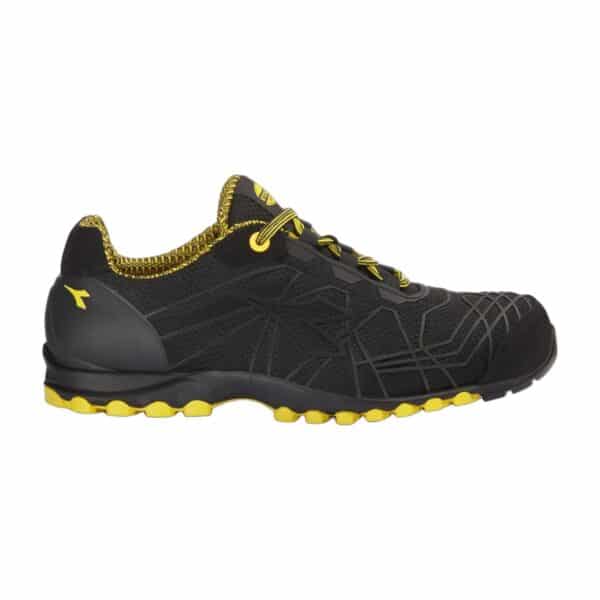 Chaussures de sécurité basses Beat DA2 Text Diadora Utility noir / jaune