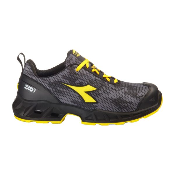 Chaussures de sécurité basses Shark Stable Impact low S3 SRC ESD Diadora noir