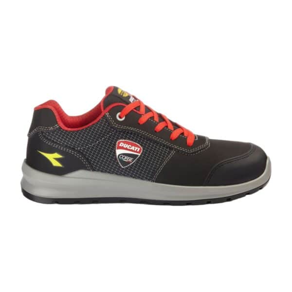 Chaussures de sécurité basses SPEEDY RACE S3S Diadora x Ducati Corse noir / rouge