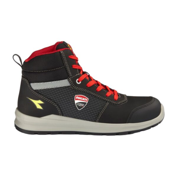 Chaussures de sécurité montantes SPEEDY RACE S3S Diadora x Ducati Corse noir / rouge