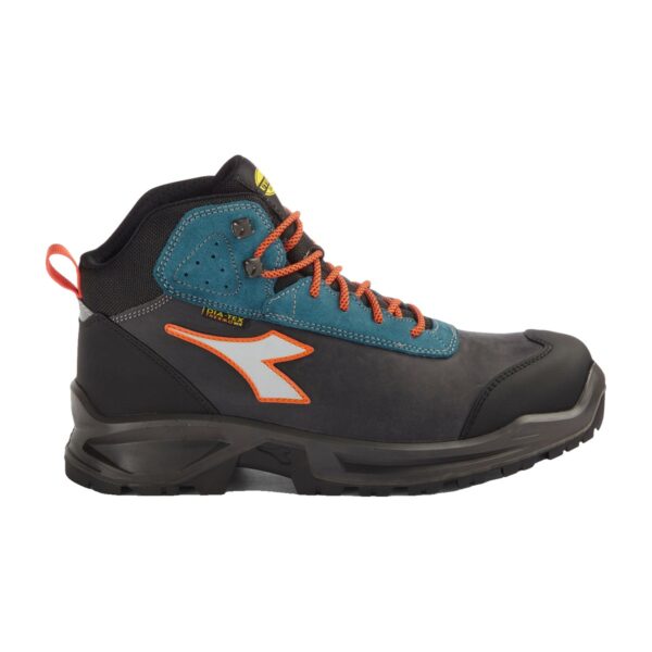 Chaussures de sécurité montantes Sport Diatex mid S3 WR CI SRC Diadora gris / bleu