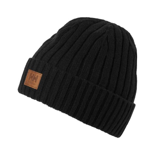 Bonnet en laine Helly Hansen Noir – vue de face