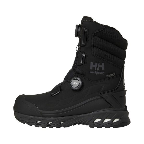 Bottes de sécurité Bifrost MXR BOA O6 HT Helly Hansen Noir – vue de profil