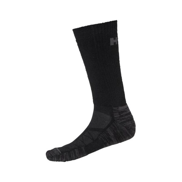 Chaussettes d'hiver Oxford Helly Hansen Noir – vue de face