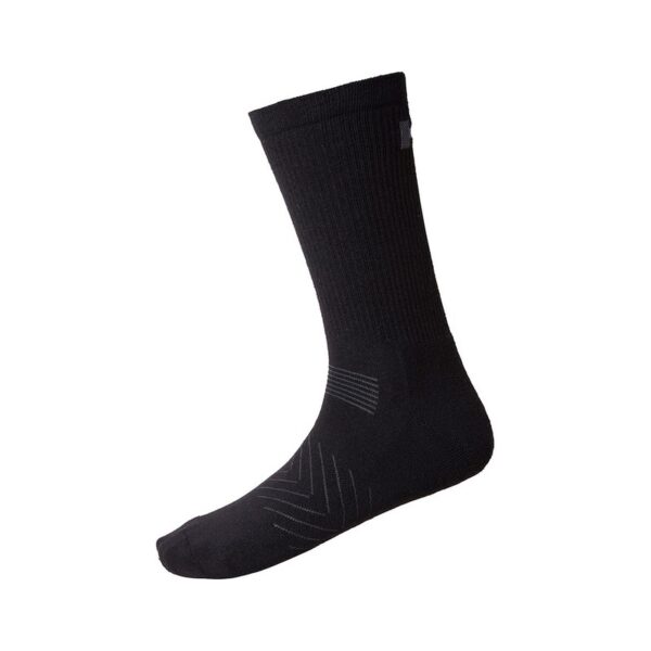 Chaussettes Manchester lot de 3 paires Helly Hansen Noir – vue de face