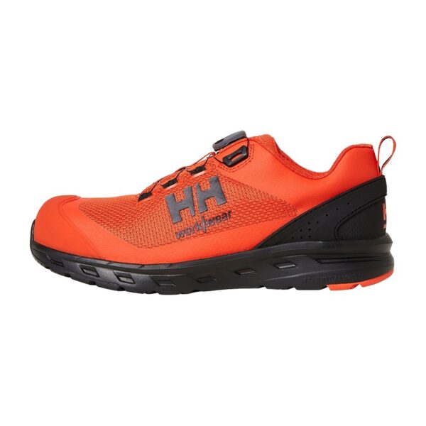 Chaussures de sécurité basses Chelsea Evolution BRZ S1P Helly Hansen Orange – vue de profil