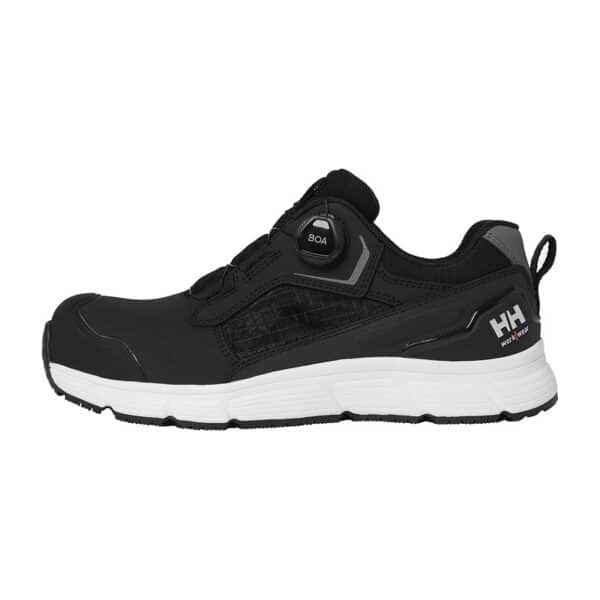 Chaussures de sécurité basses Kensington MXR BOA S1PS Helly Hansen Noir / blanc – vue de profil