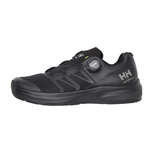 Chaussures de travail basses Barcode BOA Helly Hansen Noir – vue de profil