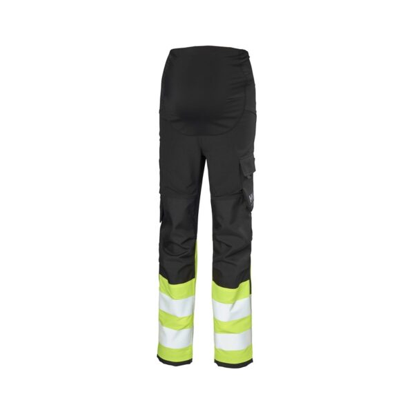 Pantalon de grossesse haute visibilité Alna 4X Classe 1 Helly Hansen Jaune fluo – vue de face