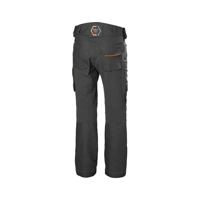 Pantalon de travail Chelsea Evolution Work Helly Hansen Gris foncé – vue de dos