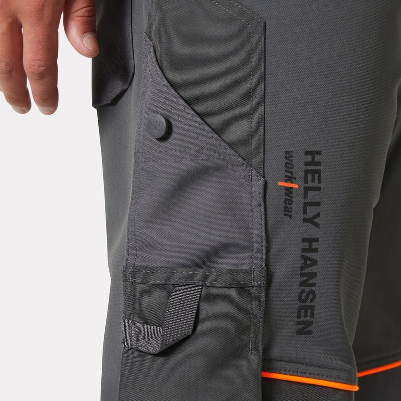 Pantalon de travail Chelsea Evolution Work Helly Hansen Gris foncé – détail 2