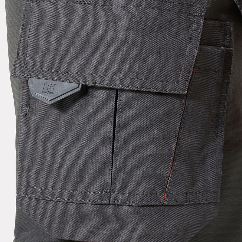 Pantalon de travail Chelsea Evolution Work Helly Hansen Gris foncé – détail 3