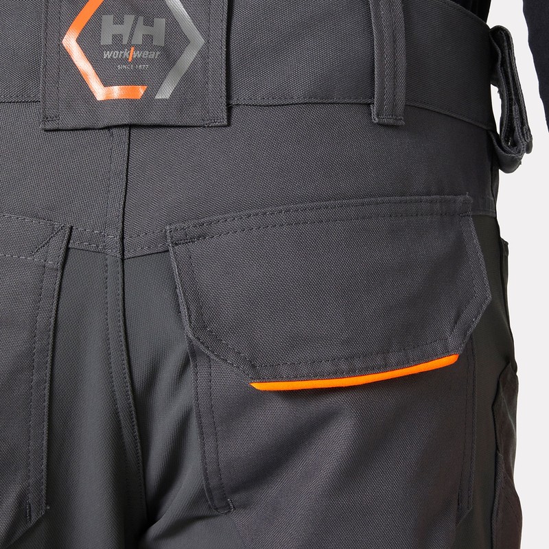 Pantalon de travail Chelsea Evolution Work Helly Hansen Gris foncé – détail 4