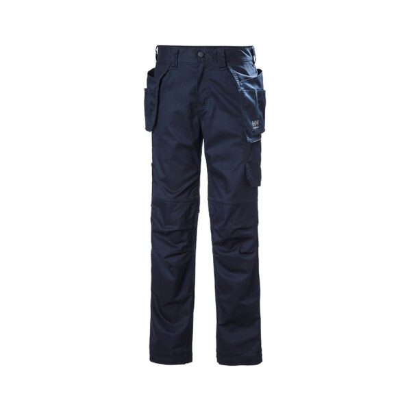 Pantalon de travail femme W Manchester Construction Helly Hansen Bleu marine – vue de face