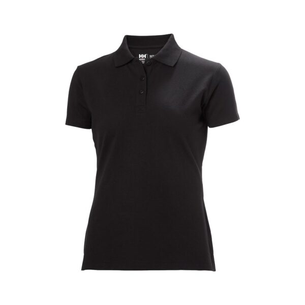 Polo de travail femme Classic 2.0 Helly Hansen Noir – vue de face