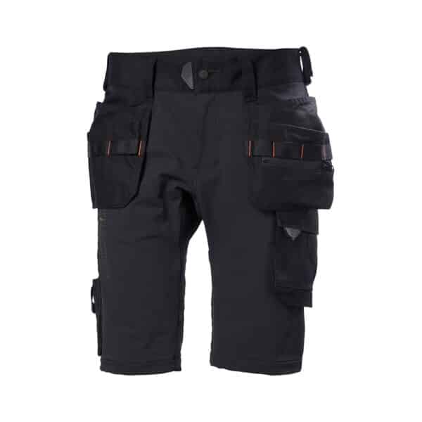 Short de travail Chelsea Evolution Construction Helly Hansen Noir – vue de face