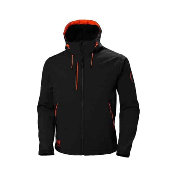 Softshell de travail Chelsea Evolution Helly Hansen Noir – vue de face