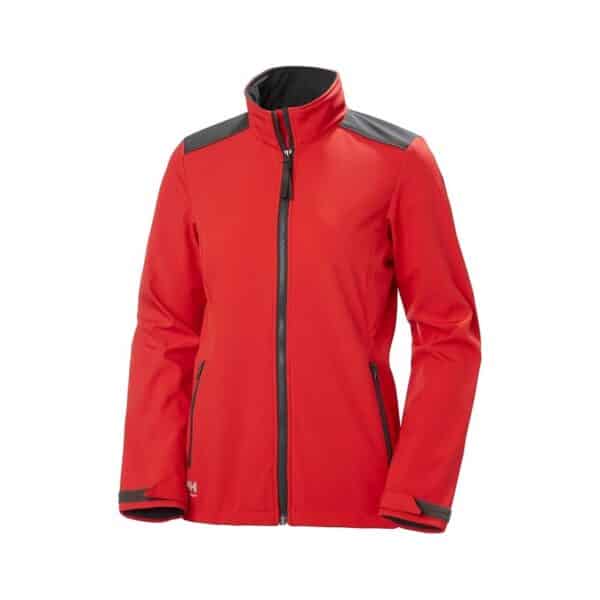 Softshell Femme W Manchester 2.0 Helly Hansen Rouge – vue de face