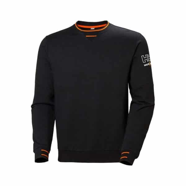 Sweat col rond Kensington Helly Hansen Noir – vue de face