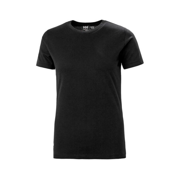 T-shirt de travail femme W Classic Helly Hansen Noir – vue de face