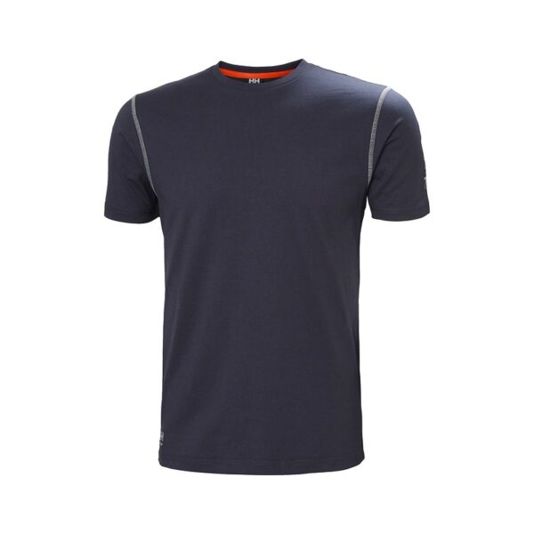 T-shirt de travail Oxford Helly Hansen Bleu marine – vue de face