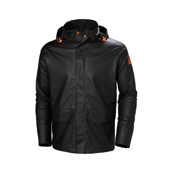 Veste de pluie imperméable Gale Helly Hansen Noir – vue de face
