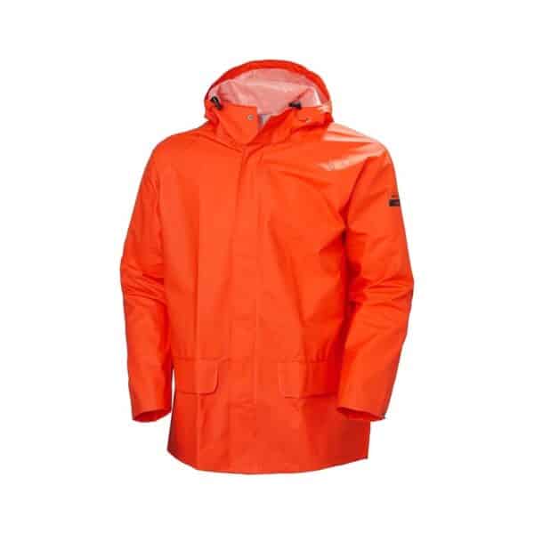 Veste de pluie imperméable Mandal Helly Hansen Orange – vue de face