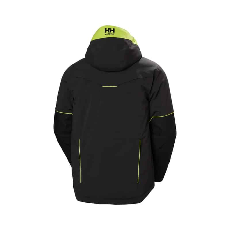 Veste de travail d'hiver Magni Evolution Helly Hansen Noir – vue de dos