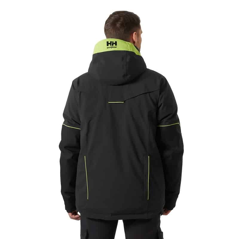 Veste de travail d'hiver Magni Evolution Helly Hansen Noir – vue portée 2