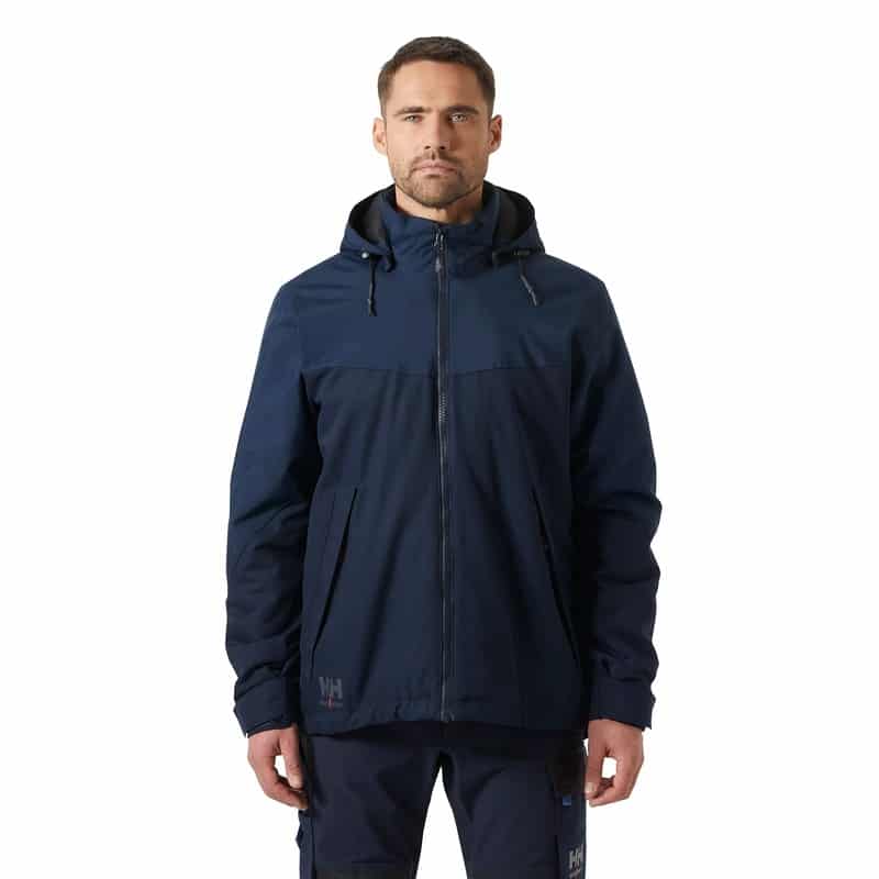 Veste de travail d'hiver Oxford Helly Hansen Bleu marine – vue portée 1