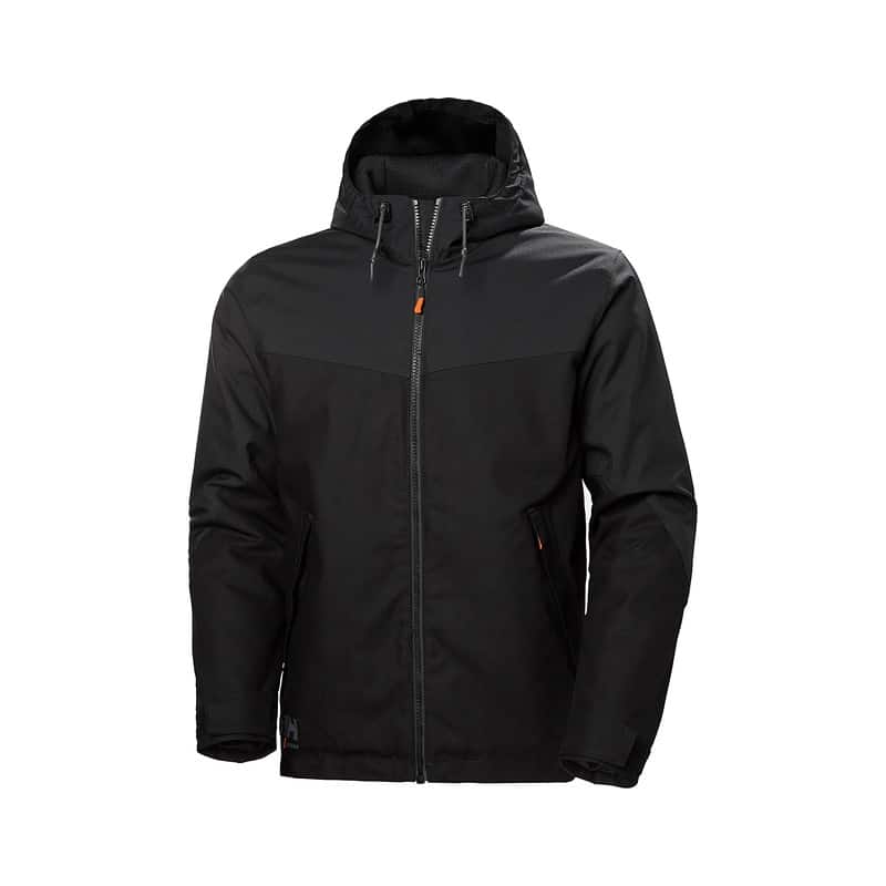 Veste de travail d'hiver Oxford Helly Hansen Noir – vue de face