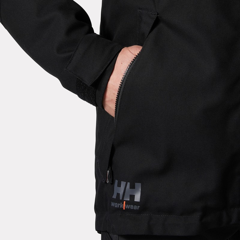 Veste de travail d'hiver Oxford Helly Hansen Noir – détail 2
