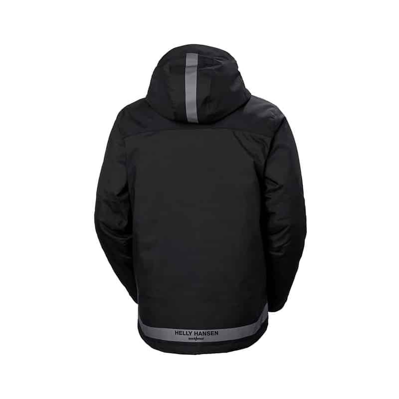 Veste de travail hiver Bifrost Helly Hansen Noir – vue de dos