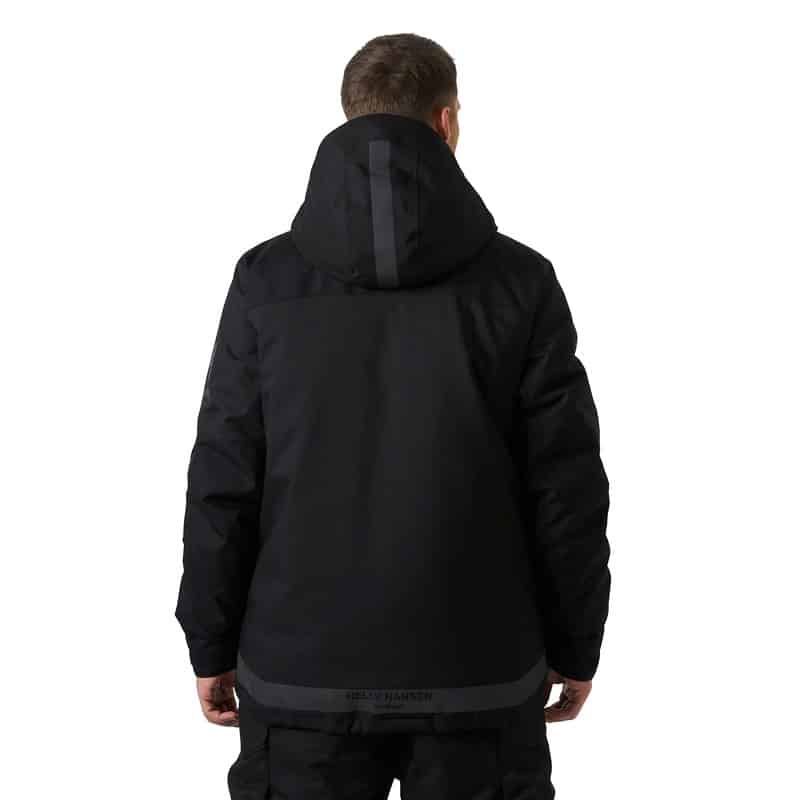 Veste de travail hiver Bifrost Helly Hansen Noir – vue portée 2