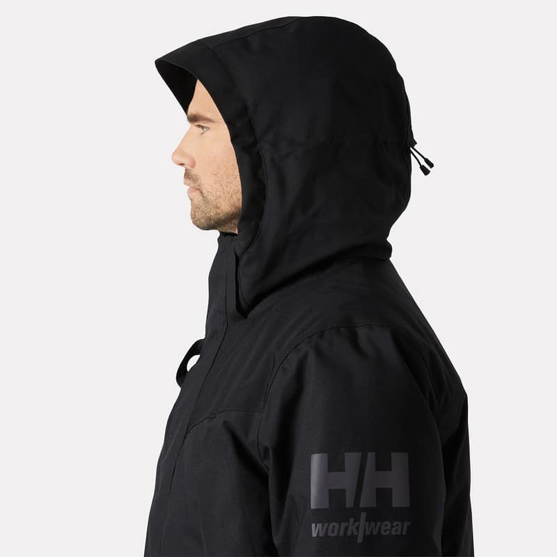 Veste de travail hiver Bifrost Helly Hansen Noir – détail 1