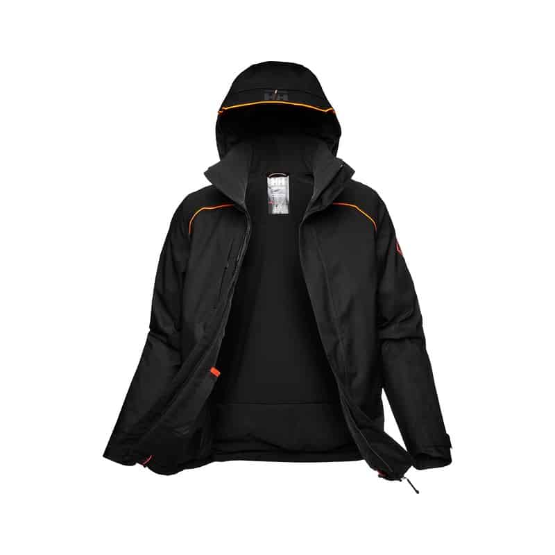 Veste de travail hiver Chelsea Evolution 2.0 Helly Hansen Noir – vue en situation