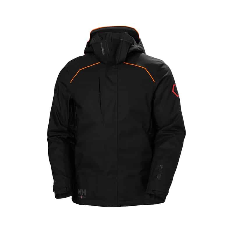 Veste de travail hiver Chelsea Evolution 2.0 Helly Hansen Noir – vue de face