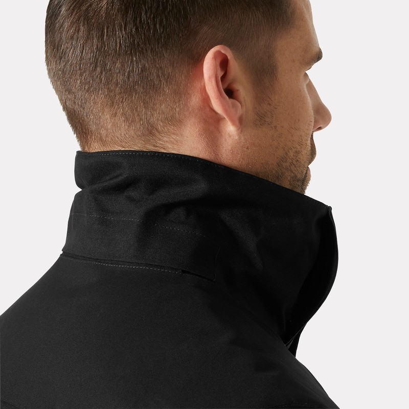 Veste de travail hiver Chelsea Evolution 2.0 Helly Hansen Noir – détail 2