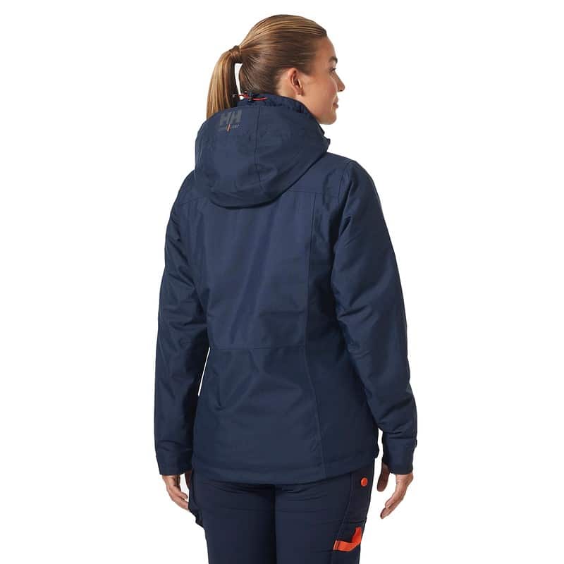 Veste de travail hiver femme W Luna Helly Hansen Bleu marine – vue portée 2