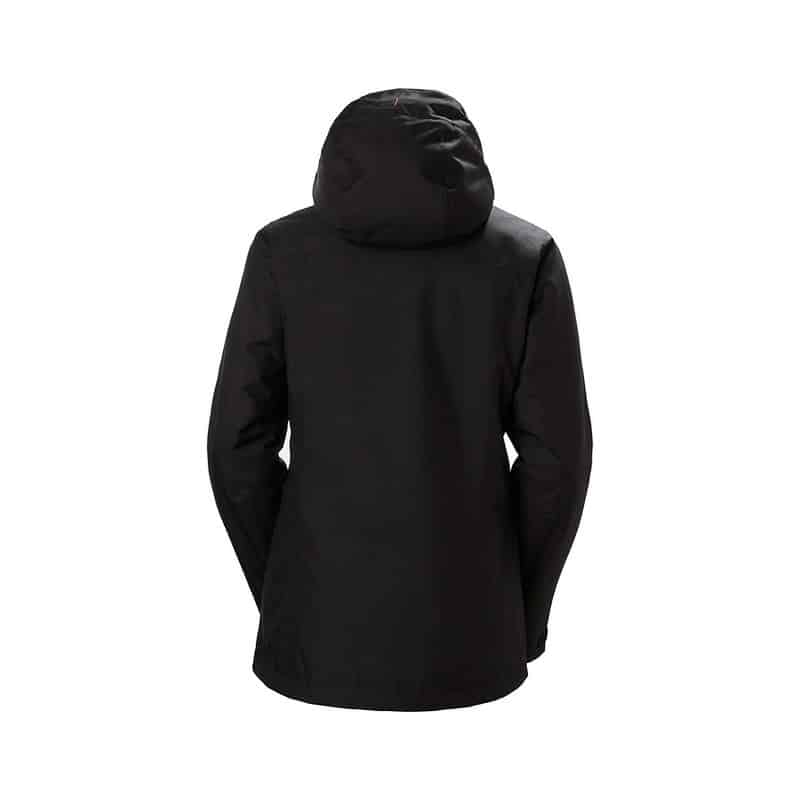Veste de travail hiver femme W Luna Helly Hansen Noir – vue de dos