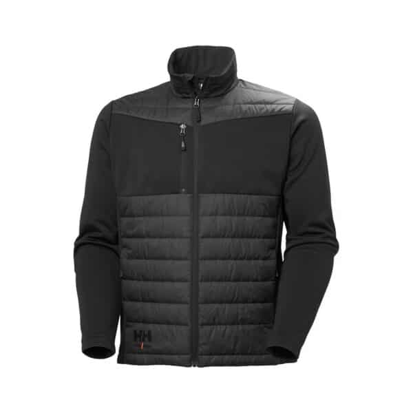 Veste de travail isolante hybride Oxford Helly Hansen Noir – vue de face