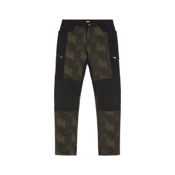 Pantalon de travail déperlant Freedom Diadora Utility vert foncé