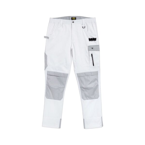 Pantalon de travail Easywork Light Perf Diadora Utility blanc
